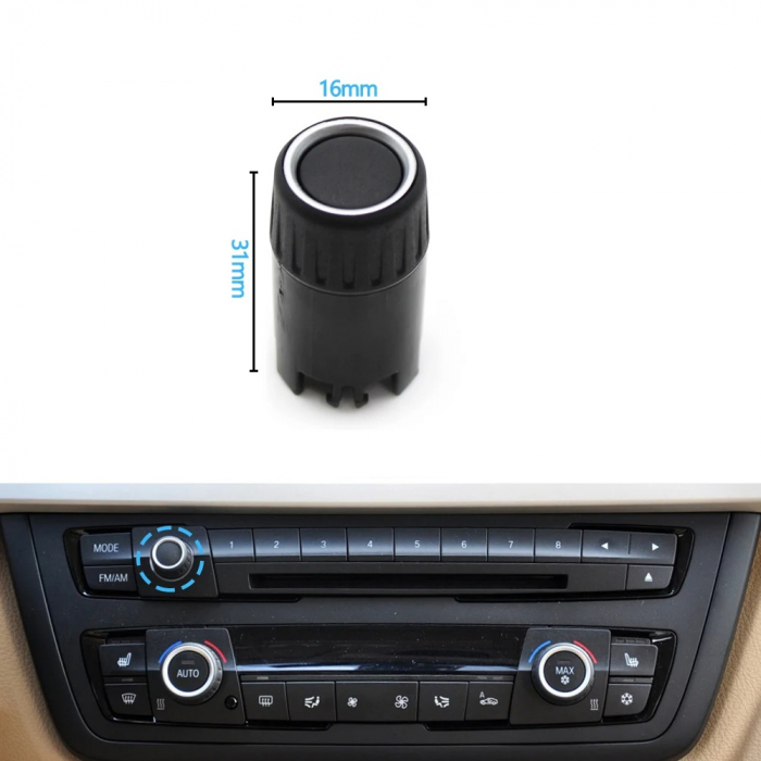 Buton Capac Consola Volum Audio Radio CD Dedicat BMW BMW F20 F21 F22 F87 F30 F31 F34 F32 F36 [3]