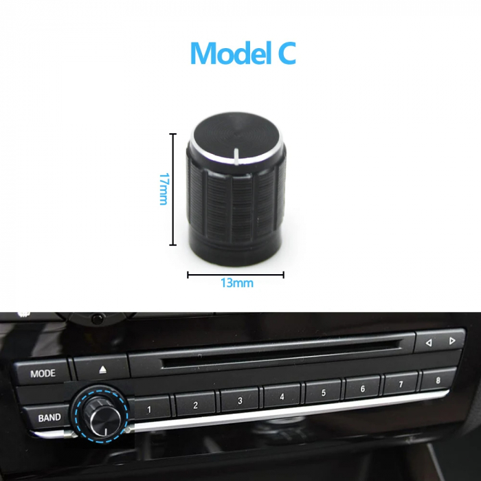 Buton Capac Consola Volum Audio Radio CD Dedicat BMW X3 F25 X4 F26, Model C [2]