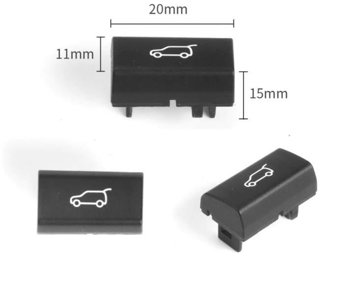 Buton Capac Dedicat BMW X5 X6 E70 E71, Deschidere Portbagaj [2]