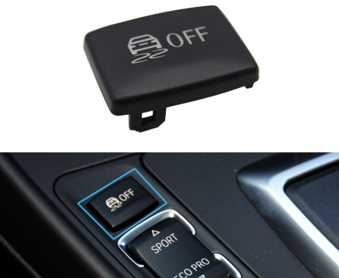 Buton Capac Dedicat BMW  F20 F21 F22 F23 F30 F31 F34 F35 F32 F36, ESP OFF, Negru [3]