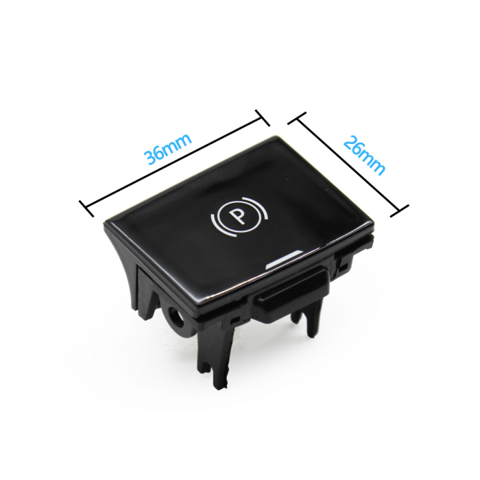 Buton Capac Frana de Mana Parcare Dedicat BMW Seria 3 4 Z4 X5 X6 X7 G20 G29 F40 F44 G26 G01 G02 G07 G08 F97 G05 G06, Negru Lucios [2]