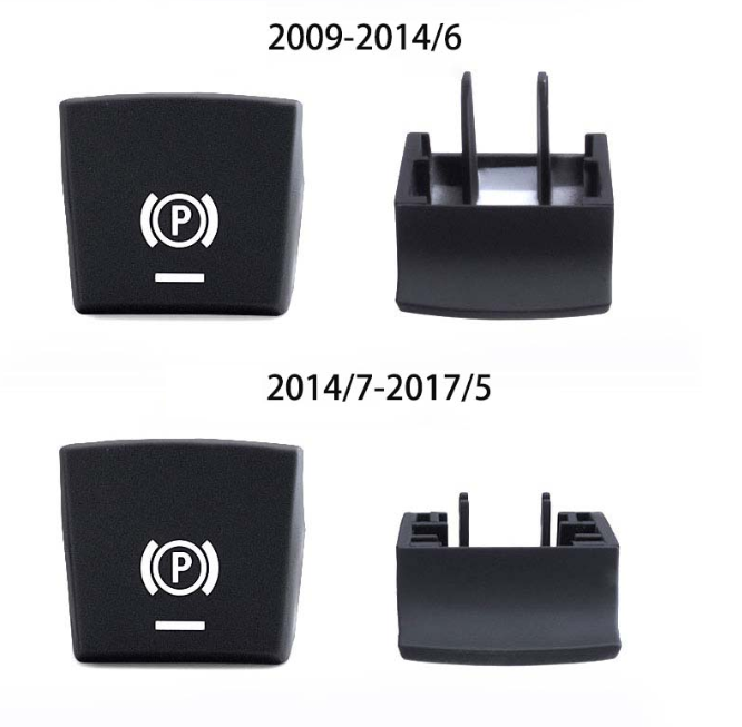 Buton Capac Frana Parcare Parking Dedicat BMW F01 F02 F06 F12 F07 F10 F11 F15 F16 F25 F26, Facelift, Negru [6]