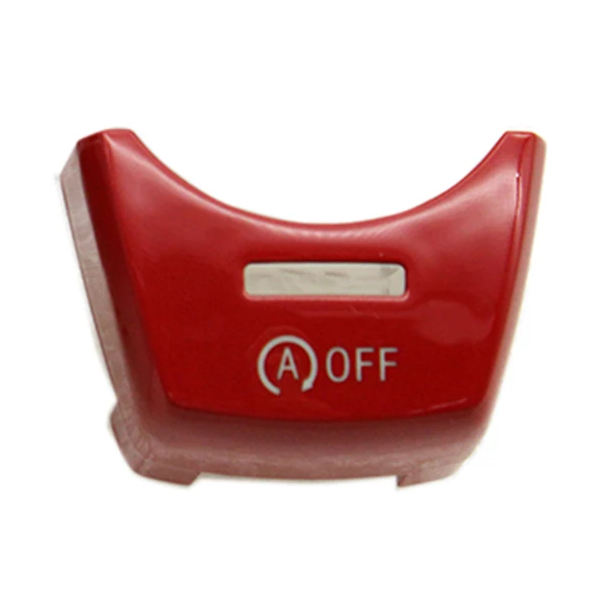Buton Capac OFF Start Stop Dedicat BMW Seria 5 6 7 GT F01 F02 F07 F10 F11 F12 F13, Rosu [1]