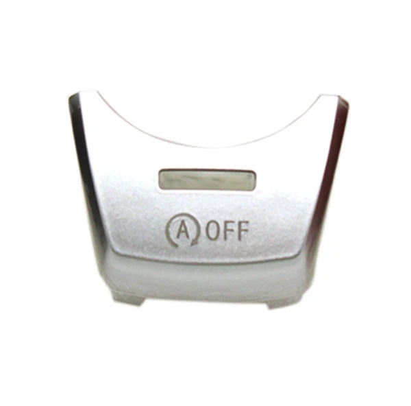 Buton Capac OFF Start Stop Dedicat BMW Seria 5 6 7 GT F01 F02 F07 F10 F11 F12 F13, Argintiu [1]
