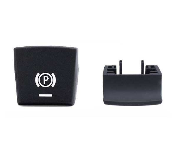Buton Capac Frana Parcare Parking Dedicat BMW F01 F02 F06 F12 F07 F10 F11 F15 F16 F25 F26, Facelift, Negru [2]