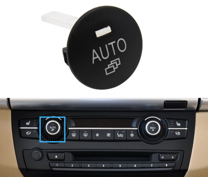 Buton Capac Consola Clima AC Dedicat BMW X5 X6 E70 E71 AUTO [2]