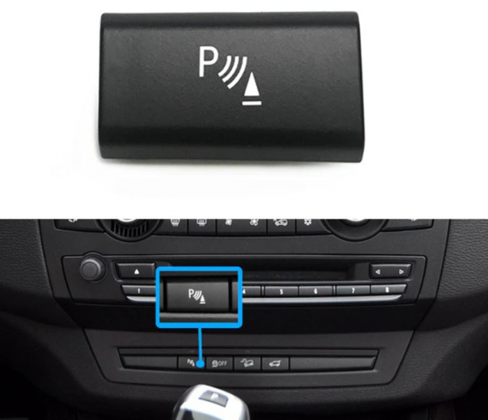 Buton Capac Dedicat BMW X5 X6 E70 E71, Senzori Parcare [3]