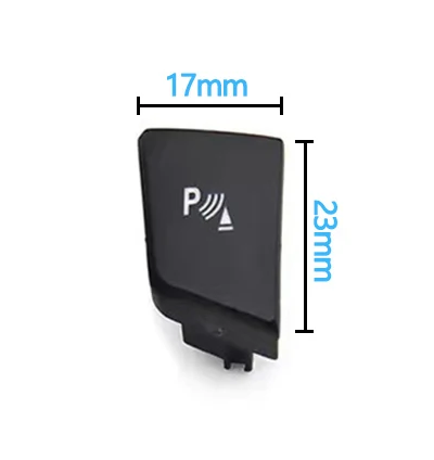 Set 3 Butoane Capac AntiSlip Sport Senzori Parcare Dedicat BMW F06 F10 F11 F12 F13 F25 F26 X3 X4, Negru [4]