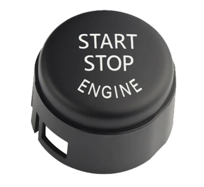 Buton Capac Start Stop Dedicat BMW F01 F02 F06 F07 F10 F11 F13, Negru [1]