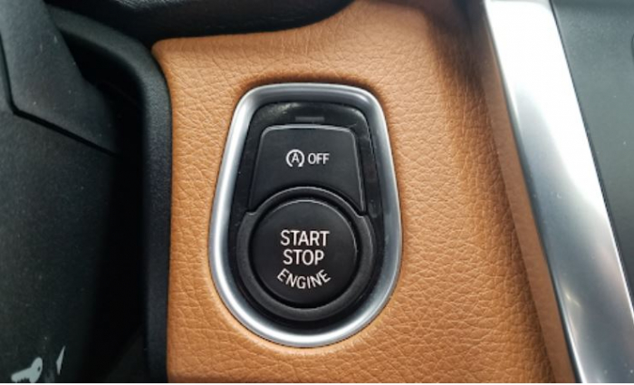 Buton Capac Start Stop Dedicat BMW F07 F10 F11 F15 F16 F30 F31 F32 F34 F36, Negru [3]