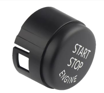 Buton Capac Start Stop Dedicat BMW F01 F02 F06 F07 F10 F11 F13, Negru [4]