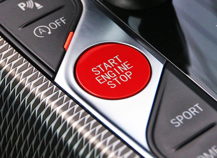 Buton Capac Start Stop Dedicat BMW G05 G06 G07 G14 G15 G16 G20 G21 G22 G23 G26, Rosu [3]