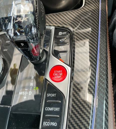 Buton Capac Start Stop Dedicat BMW G05 G06 G07 G14 G15 G16 G20 G21 G22 G23 G26, Rosu [4]