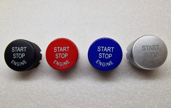 Buton Capac Start Stop Dedicat BMW Seria F si G, Rosu [9]