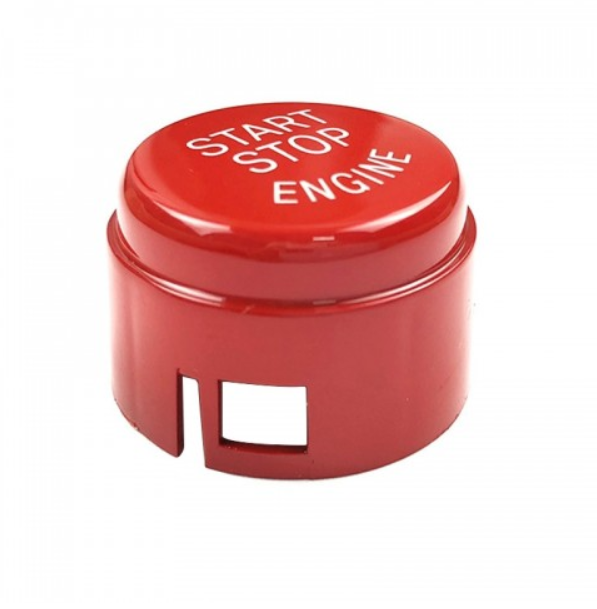 Buton Capac Start Stop Dedicat BMW F01 F02 F06 F07 F10 F11 F13, Rosu [4]