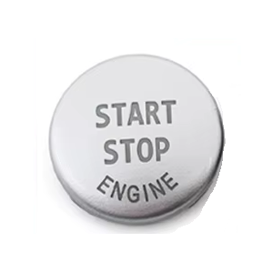 Buton Capac Start Stop Dedicat BMW Integral seria E, Crom [1]