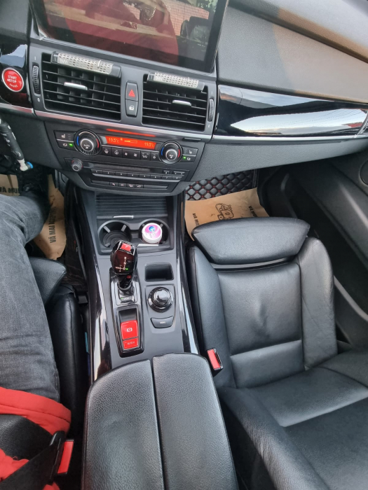 Buton Frana+AutoH Dedicat BMW E70 E71 X5 X6, Rosu [5]