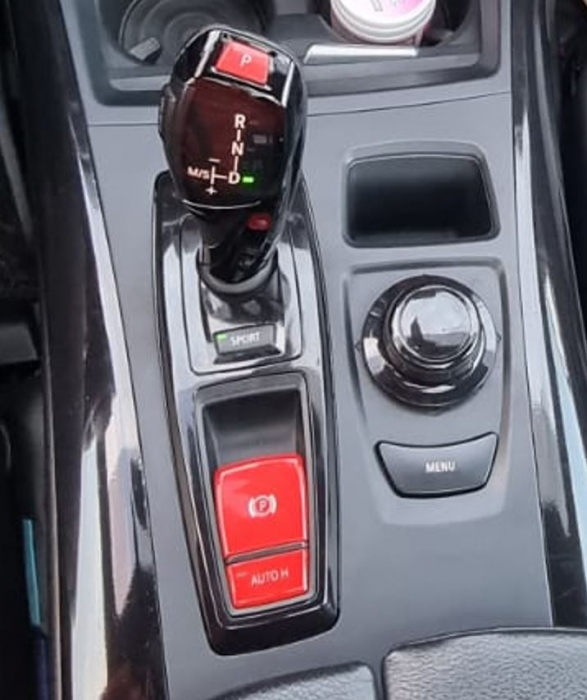 Buton Frana+AutoH Dedicat BMW E70 E71 X5 X6, Rosu [4]