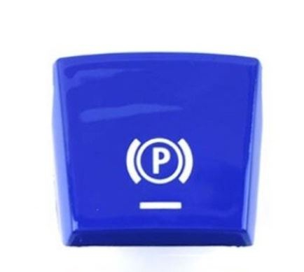 Buton Capac Frana Parcare Parking Dedicat BMW F01 F02 F06 F12 F07 F10 F11 F25 F26, NonFacelift, Albastru [2]