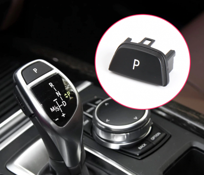 Buton Capac Selector Parcare Parking Dedicat BMW F15 F16 X5 X6, Negru [3]