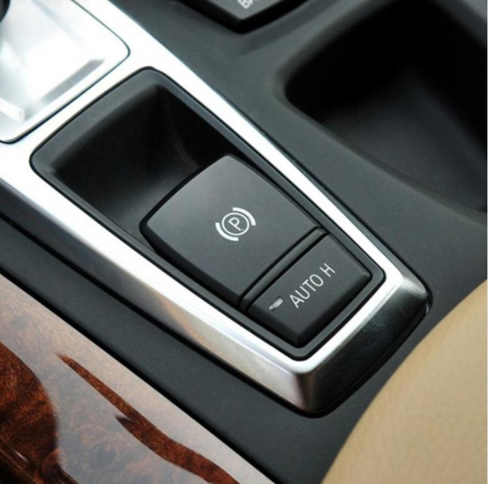 Bloc Comutator Buton Frana AutoH Dedicat BMW E70 E71 X5 X6, Negru [5]