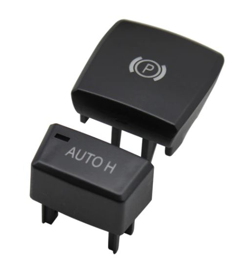 Buton Frana+AutoH Dedicat BMW E70 E71 X5 X6, Negru [1]
