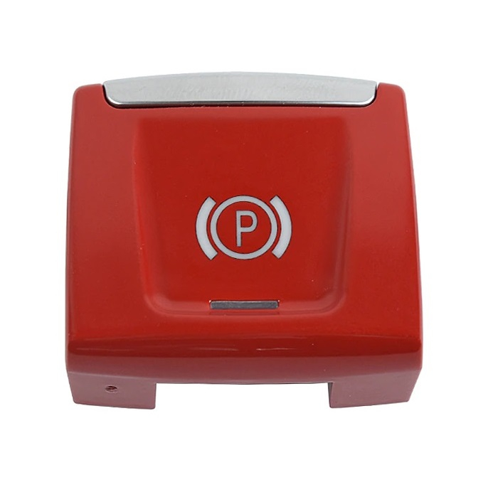Buton Capac Frana Parcare Parking Dedicat BMW X1 F48 F49 X2 F39 F45 F46 F52, Rosu [1]