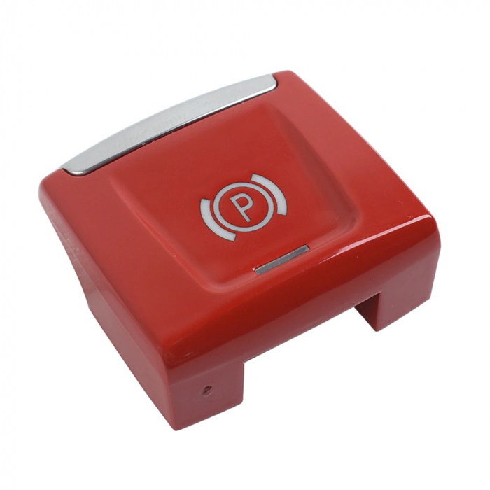 Buton Capac Frana Parcare Parking Dedicat BMW X1 F48 F49 X2 F39 F45 F46 F52, Rosu [2]