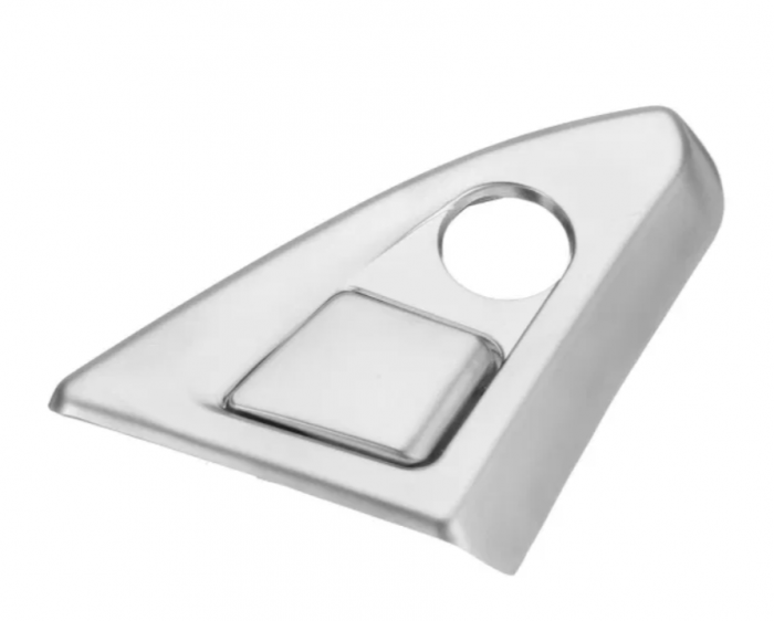 Buton Ornament Cotiera Dedicat BMW Seria 5 F10 F11, NonFacelift, Crom [2]