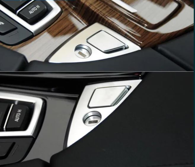 Buton Ornament Cotiera Dedicat BMW Seria 5 F10 F11, Facelift, Crom [2]