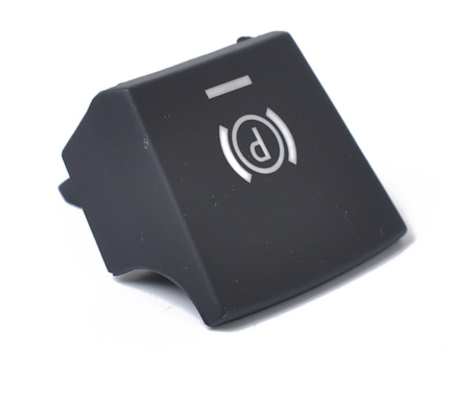 Buton Capac Frana Parcare Parking Dedicat BMW F01 F02 F06 F12 F07 F10 F11 F15 F16 F25 F26, Facelift, Negru [3]