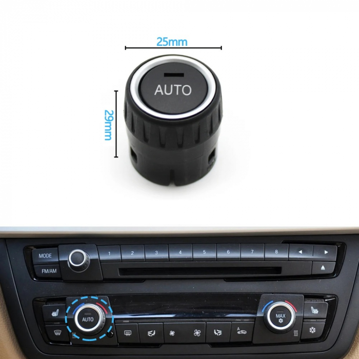 Buton Panou Clima Dedicat BMW BMW F20 F21 F22 F87 F30 F31 F34 F32 F36, Auto [3]