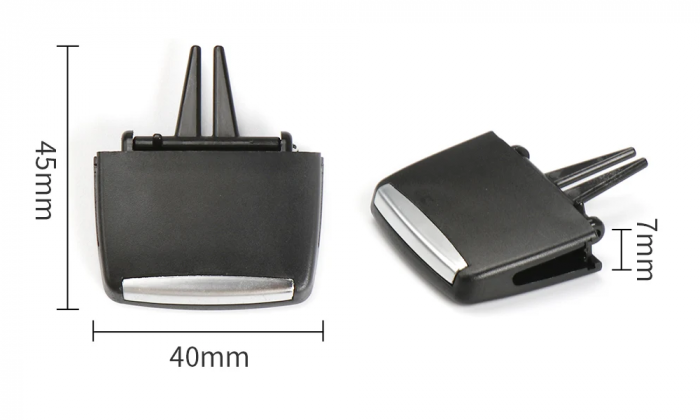 Pin Ornament Grila Ventilatie Dedicat BMW X3 E83, Grila Fata [2]