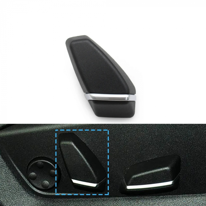 Buton Reglaj Scaun Dedicat BMW F01 F02 F06 F07 F10 F11 F15 F16, Dreapta, Spate [2]