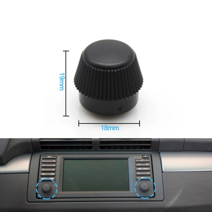 Buton Rotita Consola Radio Dedicat BMW E53 E39 E38, Volum Audio, B [2]