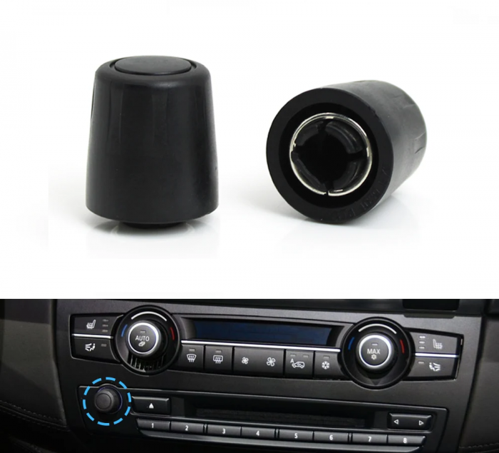 Buton Rotita Consola Radio Dedicat BMW X5 X6 E70 E71, Volum Audio  [4]
