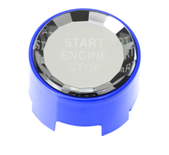 Buton Start Stop Cristal Fseries F30 F34 F36 F15 F16, Albastru [4]