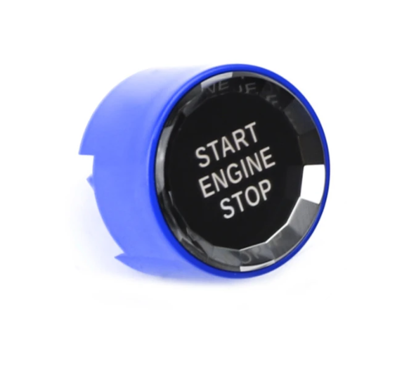 Buton Start Stop Cristal Fseries F30 F34 F36 F15 F16, Albastru [3]