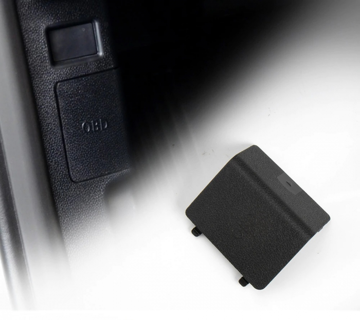 Trim Ornament Capac Masca Mufa OBD Dedicat BMW E90 E91 E92 E93, Negru [3]