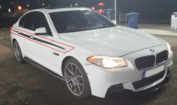 Colante Autocolante Shadow Line Dedicat BMW Seria 5 E60 E61 F10 F11 G30 G31 [5]