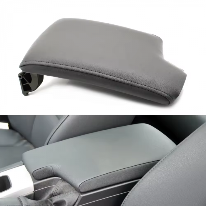Cotiera Consola Centrala Dedicat BMW Seria 3 E90 E91 E92 E93, Gri [2]