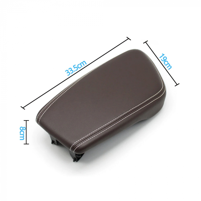 Cotiera Consola Centrala Dedicat BMW X1 X2 F48 F49 F39 F45 F46, Moka [2]
