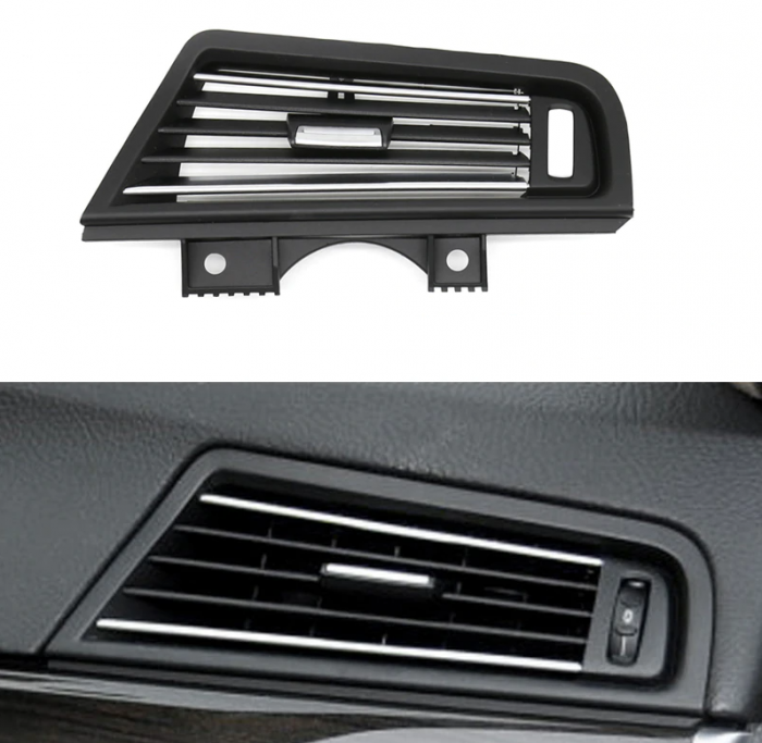 Set 3 Grile Ventilatie Aer Bord BMW Seria 5 F10 F11, cu insertii crom [3]