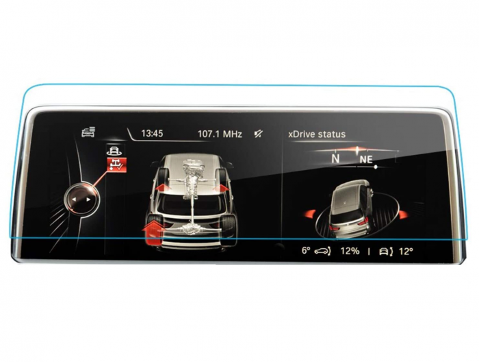 Folie 9H Protectie Ecran Navigatie Dedicat BMW Seria 7 G11 G12, F016 [1]