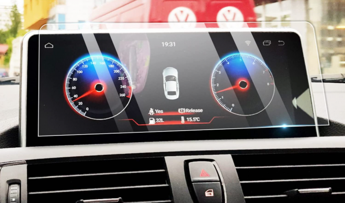 Folie protectie ecran navigatie Dedicat BMW  BMW F20 F21 F22 F23 F44 F45 F52 F87, 2016-2020, cod F002 [2]