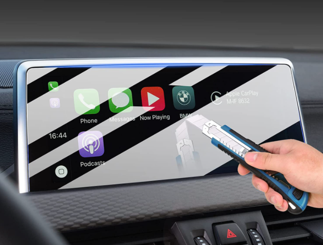 Folie protectie ecran navigatie Dedicat BMW seria 1 2; 2021-, cod F003 [3]