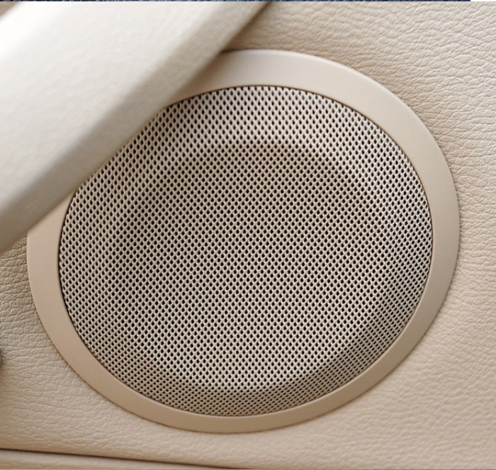 Grila Sita Boxa Difuzor Usa Dedicat BMW Seria 3 E90 E91 E92 E93 X1 E84, Bej [3]
