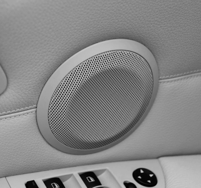 Grila Sita Boxa Difuzor Usa Dedicat BMW Seria 3 E90 E91 E92 E93 X1 E84, Gri [3]