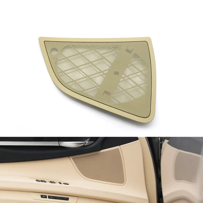 Grila Sita Boxa Difuzor Usa Dedicat BMW F01 F02, Stanga Fata, Bej [2]