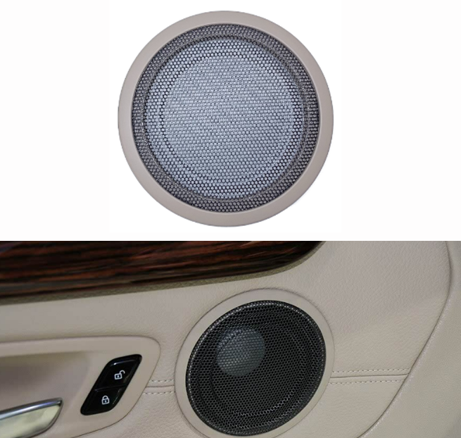 Grila Sita Boxa Difuzor Usa Dedicat BMW X1 X2 F48 F49 F39 F45 F46, Bej [2]
